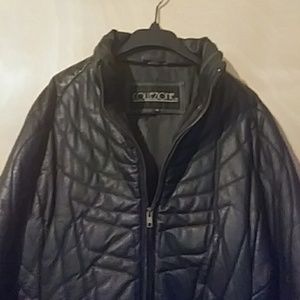 Collezione sa Leather Coat